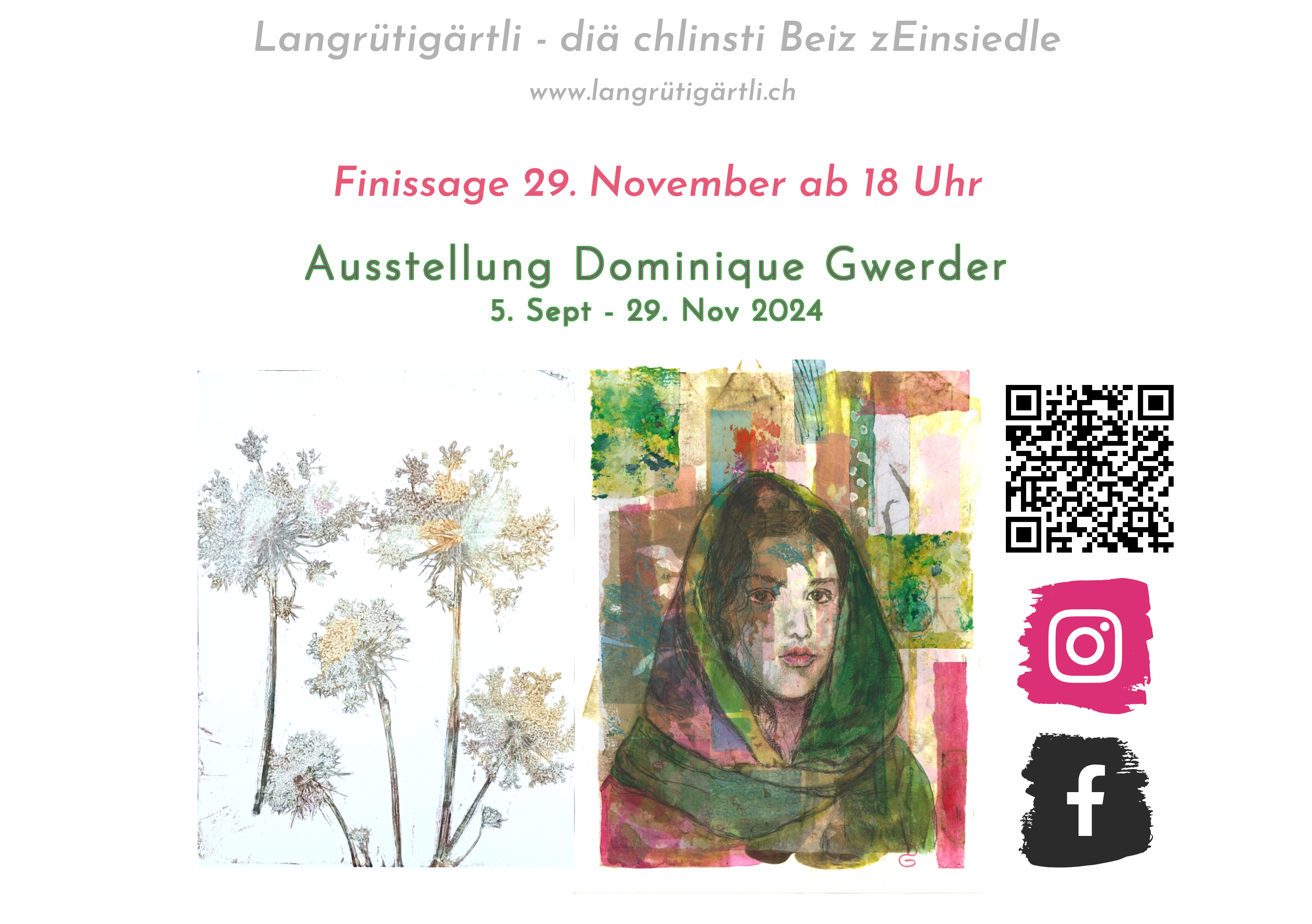 Finissage Ausstellung Dominique Gwerder