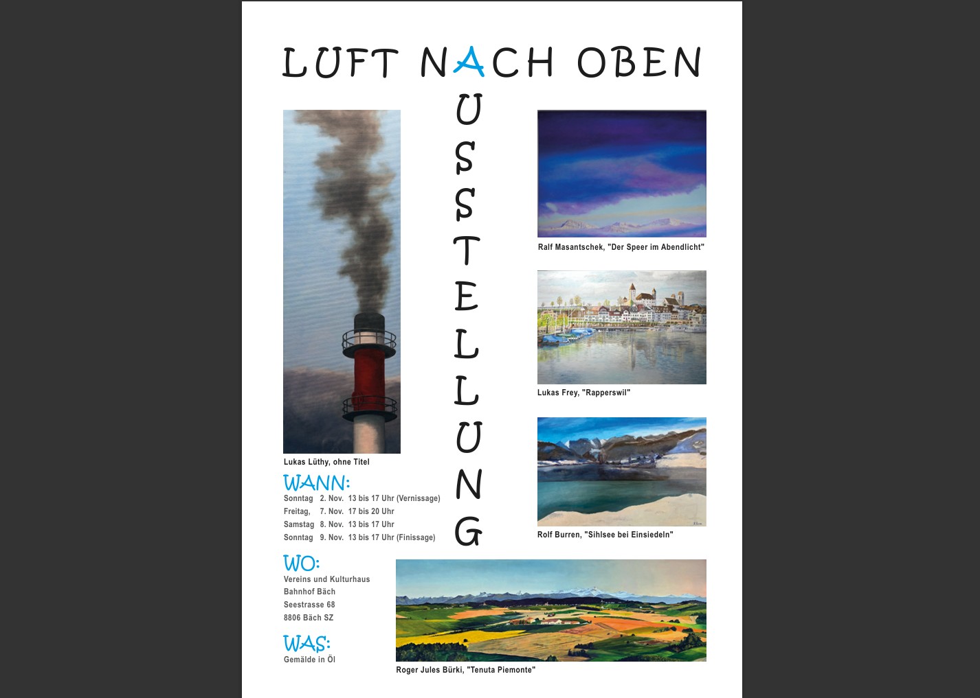 Gruppenausstellung: Luft nach oben