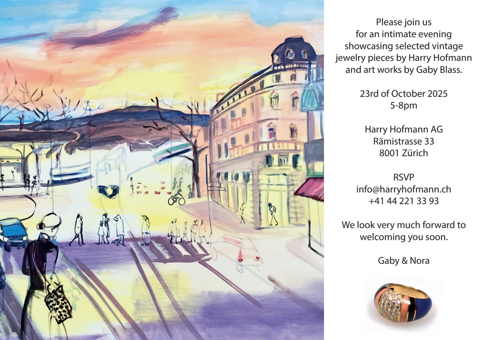 Gaby Blass & Harry Hofmann – Kunst trifft Schmuck